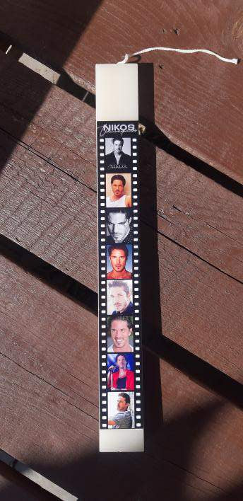 ΛΑΜΠΑΔΑ Ν. ΟΙΚΟΝΟΜΟΠΟΥΛΟΣ ΜΕ ΕΚΤΥΠΩΣΗ ΕΠΑΝΩ ΣΤΟ ΚΕΡΙ